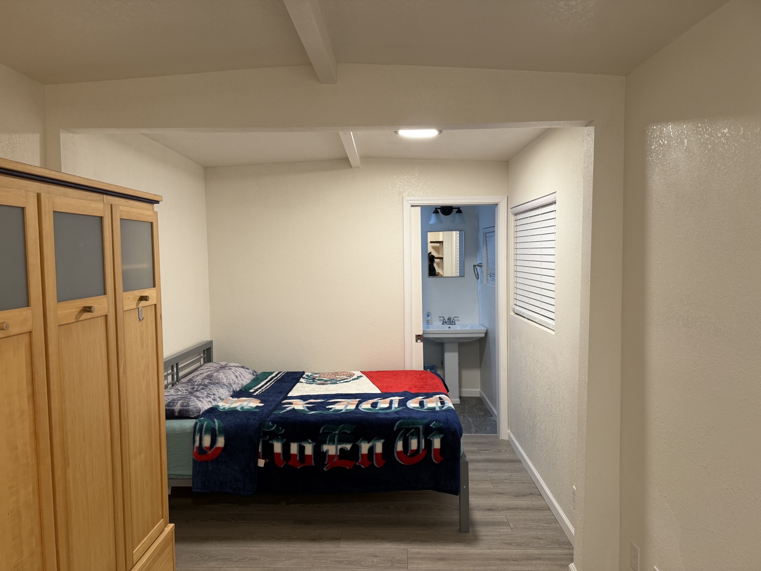 Finished living space in granny unit